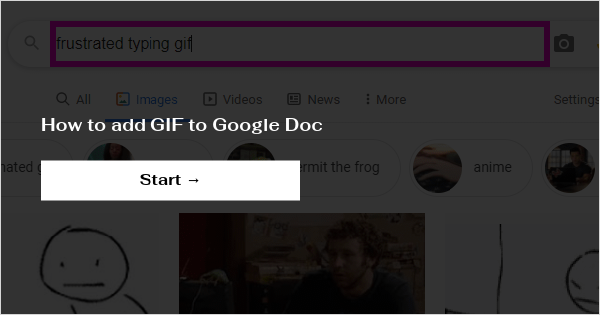 Add GIF Into a Still Image