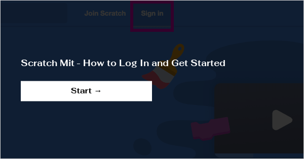 How to Login to Scratch 