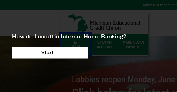 How do I enroll in Internet Home Banking?