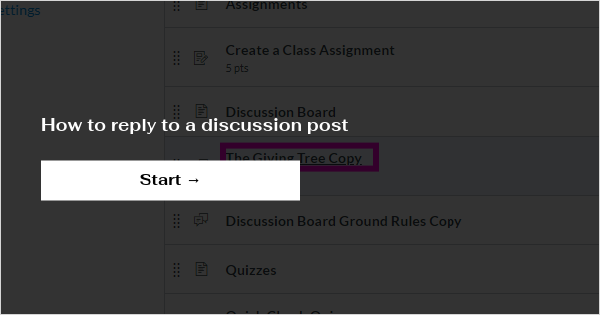 how to write a good discussion post reply