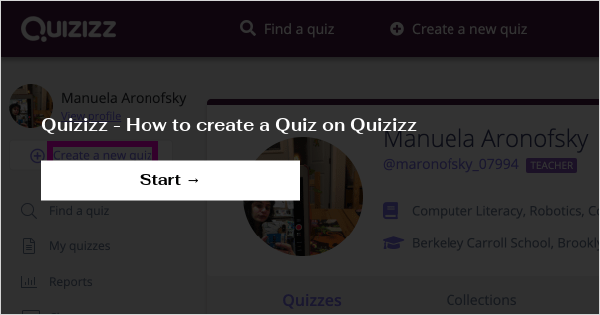 Create quizizz How to