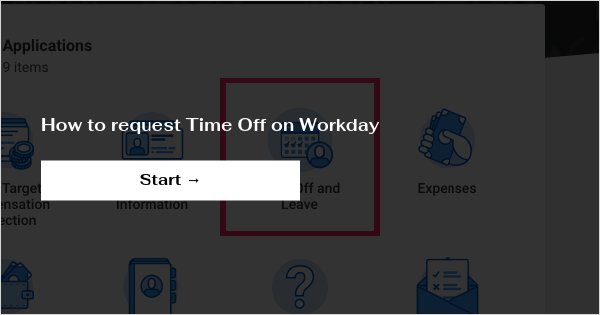 How Do You Request Time Off On Workday