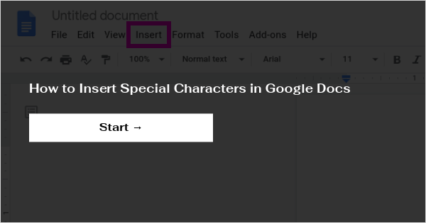 how-to-insert-special-characters-in-google-docs