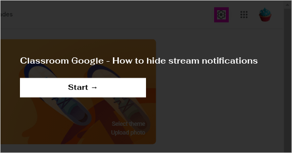 how to hide assignments in google classroom stream