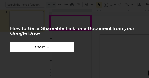 google drive get shareable link