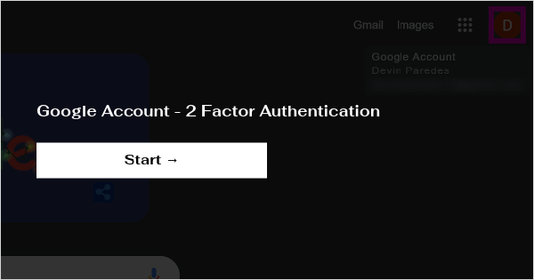 google account 2 factor