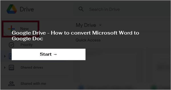 how to save a word file to google drive