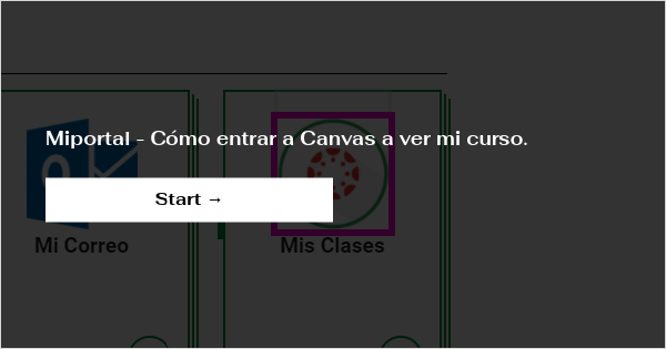 Miportal Cómo Entrar A Canvas A Ver Mi Curso