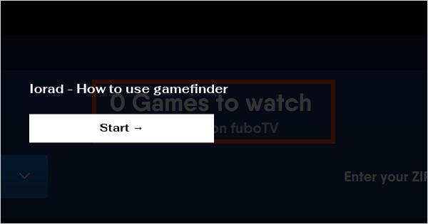 iorad-how-to-use-gamefinder