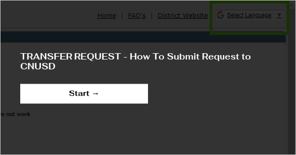 TRANSFER REQUEST - How To Submit Request to CNUSD