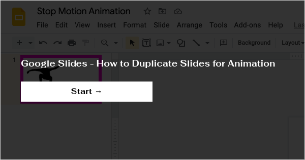 google slides duplicate presentation