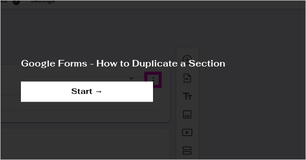 how do you duplicate a form in google forms