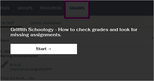 how to get rid of missing assignments on schoology