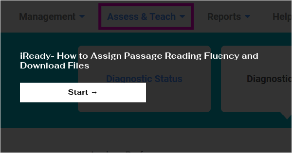 how to assign assignments in iready