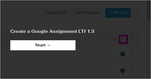 google assignment lti