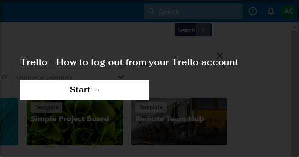 Log in to Trello