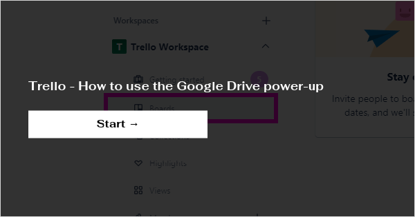 Trello - How to use the Google Drive power-up