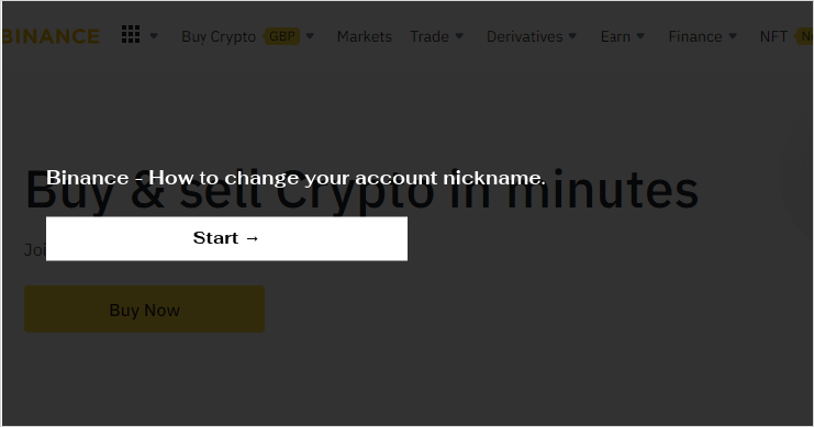 can i change my id in binance