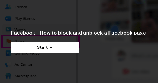 Unblock Facebook Login Page