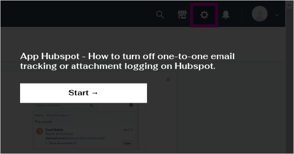 Turn off one-to-one email tracking or attachment logging