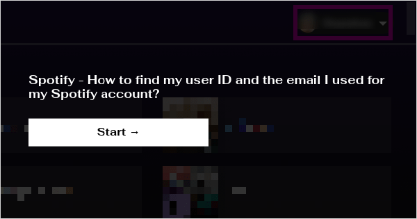 how to find email on spotify account