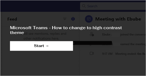 how to change theme in new microsoft teams