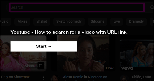 how to know the url of a youtube video