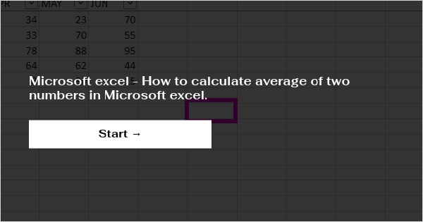 microsoft-excel-how-to-calculate-average-of-two-numbers-in-microsoft-excel