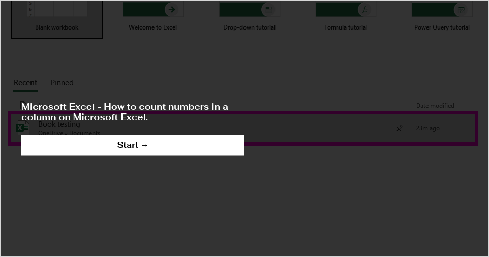 How To Numbers In Columns In Excel