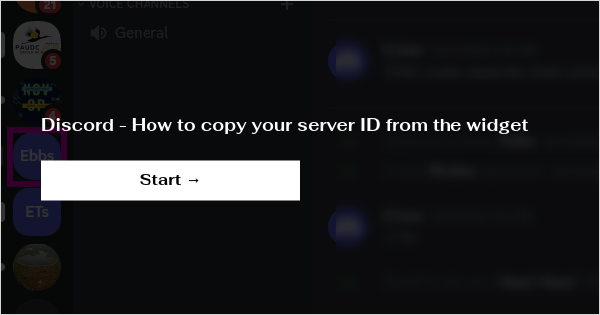 how to get your discord server id