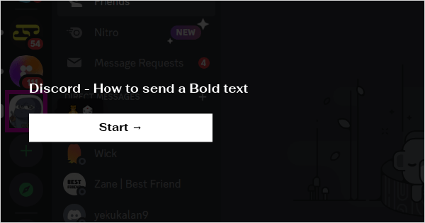 how to bold text on iphone discord