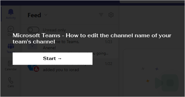 microsoft team channel id