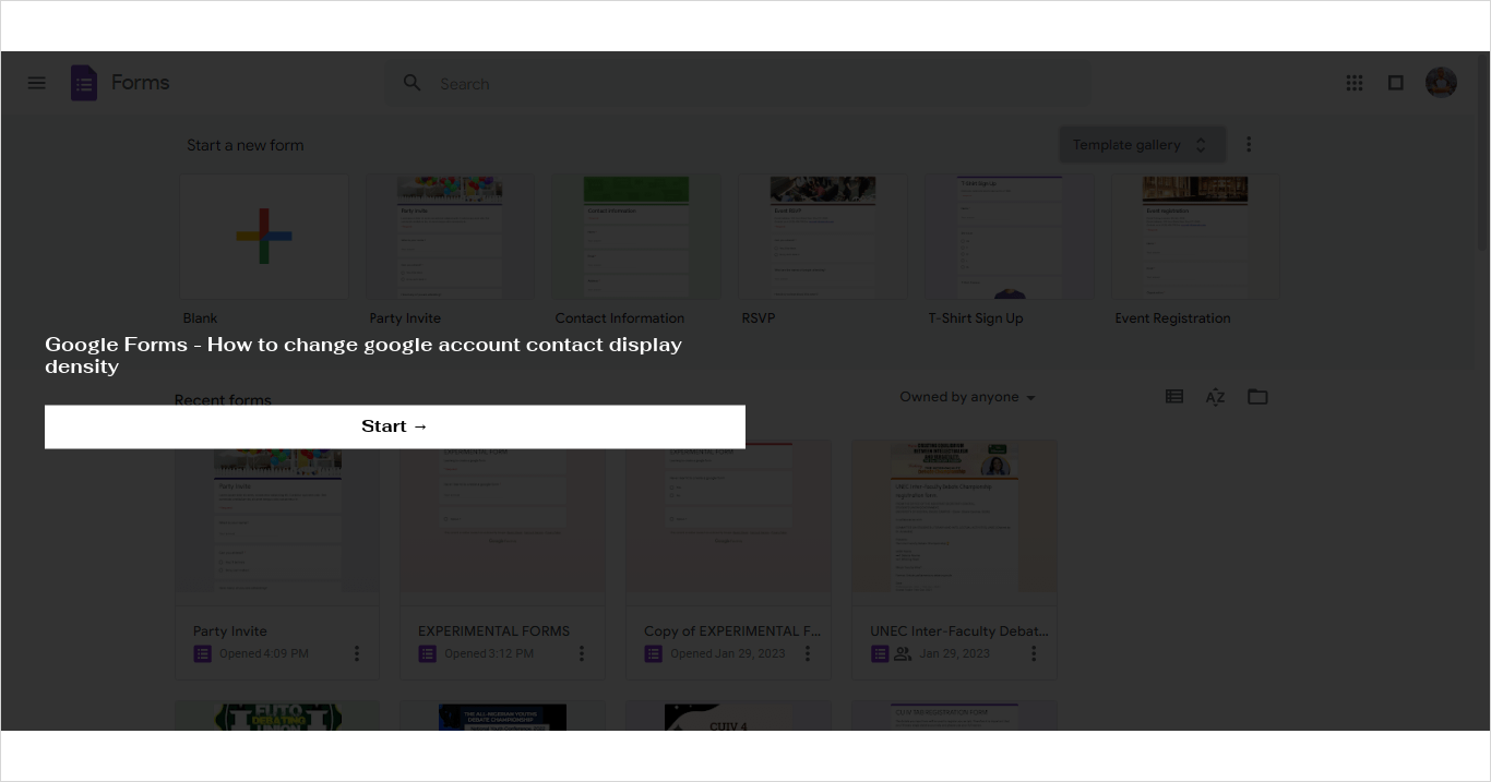 google-forms-how-to-change-google-account-contact-display-density