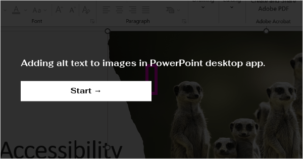 powerpoint picture alt text