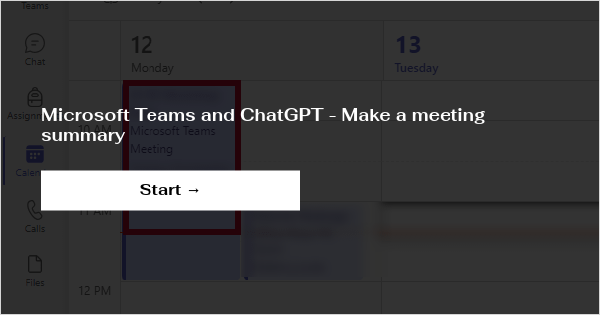 chatgpt microsoft teams meeting notes