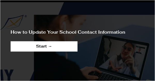 How to Update Your School Contact Information