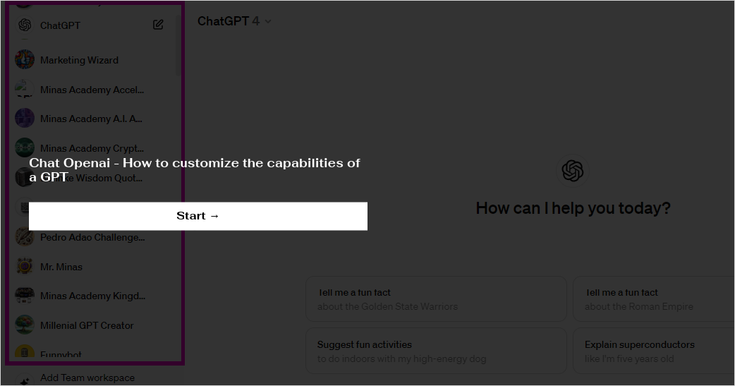 chat gpt openai documentation