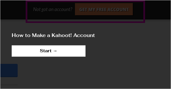 How to Make a Kahoot! Account