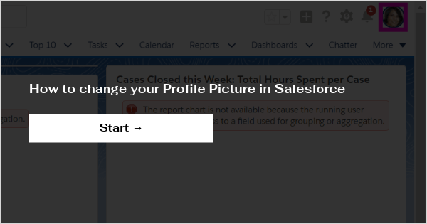 How to change your Profile Picture in Salesforce