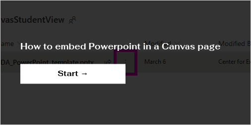 how to submit a powerpoint presentation on canvas