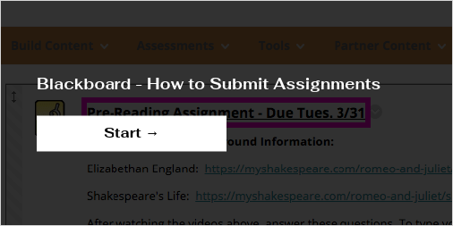 how to submit assignments on cuny blackboard