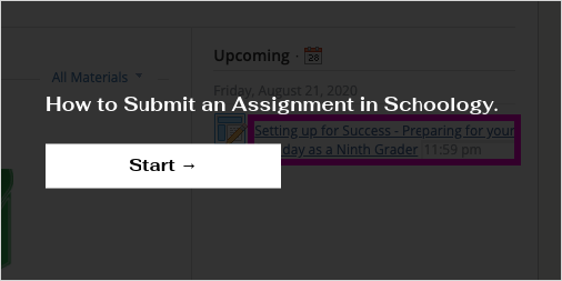 how to edit a submitted assignment on schoology