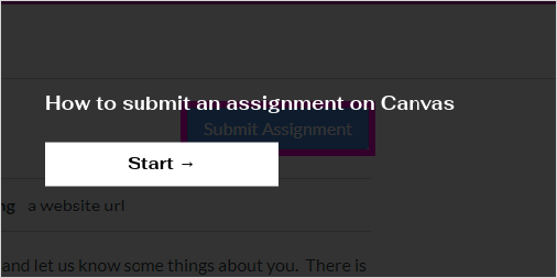 how to submit assignment on canvas mobile