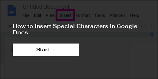 how-to-insert-special-characters-in-google-docs