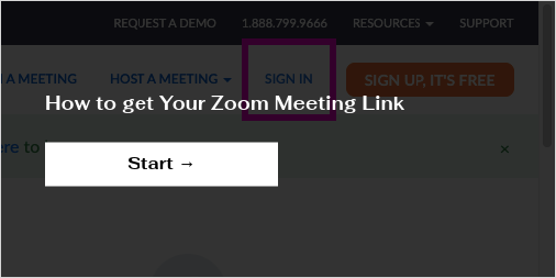 how to find personal zoom meeting link