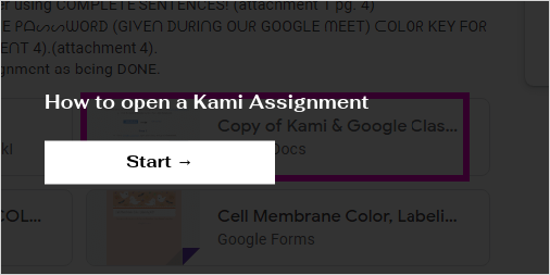 how to assign a kami assignment on google classroom