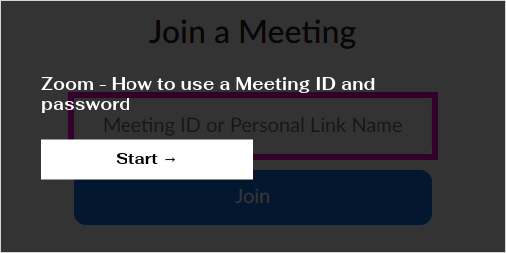 zoom random meeting id and password