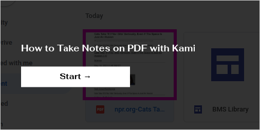 How to Take Notes on PDF with Kami