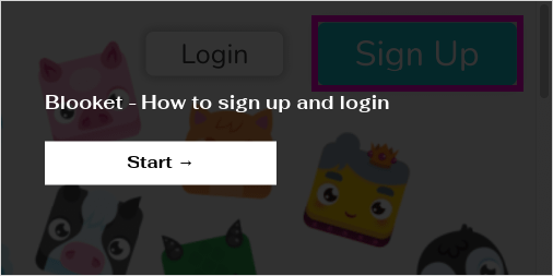 Blooket - How to sign up and login