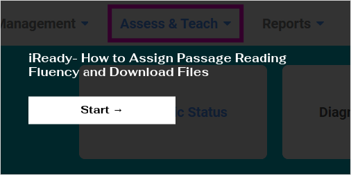 how to assign assignments in iready